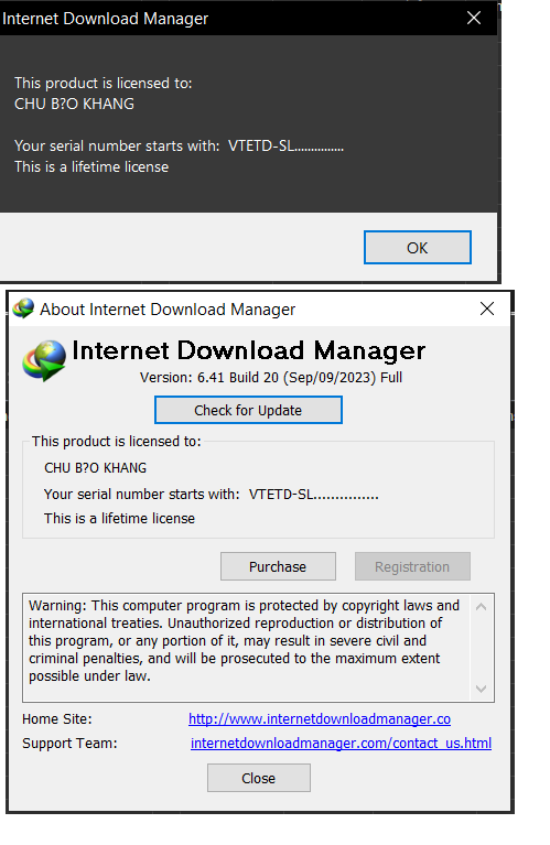 Internet Download Manager (IDM) - Trọn đời photo review