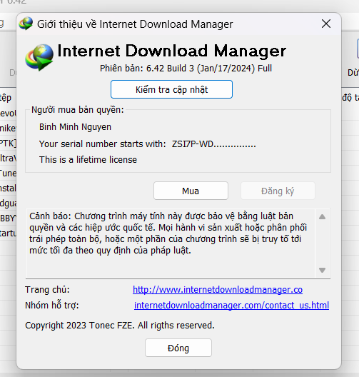 Internet Download Manager (IDM) - Trọn đời photo review