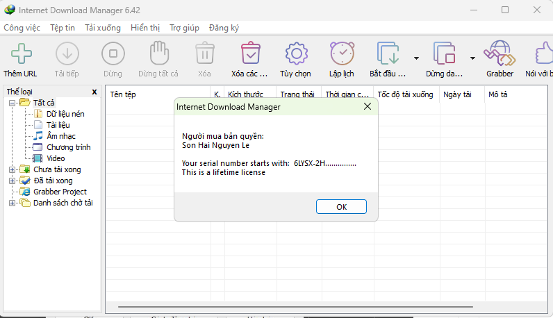 Internet Download Manager (IDM) - Trọn đời photo review