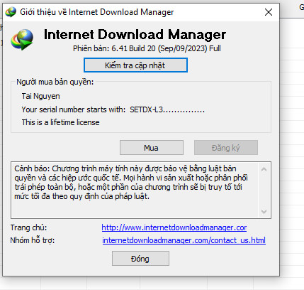 Internet Download Manager (IDM) - Trọn đời photo review