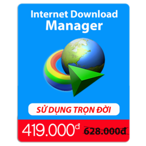 Internet Download Manager - Dùng vĩnh viễn