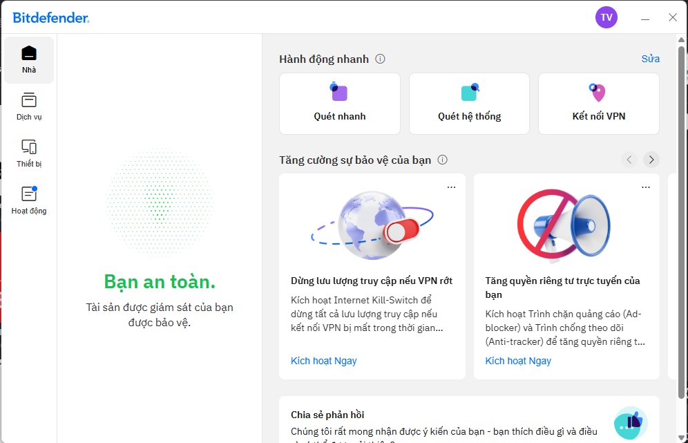 Tặng Key Bitdefender 2027 Miễn Phí 3 Tháng – Bảo Vệ Máy Tính An Toàn